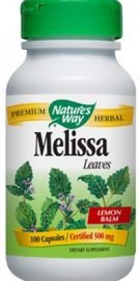 Nature's Way Melissa Lemon Balm, 100 Capsules (Pack of 2)