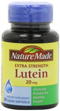 Nature Made Extra Strength Lutein 20mg, 30 Softgels (Pack of 3)