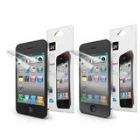 iLuv Clear Protective Film Kit for iPhone 4S - 1 Pack - Case - Retail Packaging - Clear