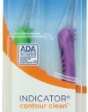 Oral-B Indicator Contour Clean Medium Bristle Toothbrush Value Pack 2 Count (Pack of 6)