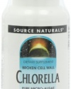 Source Naturals Broken Cell Wall Chlorella, Pure Micro-Algae, 500mg, 200 Tablets (Pack of 2)