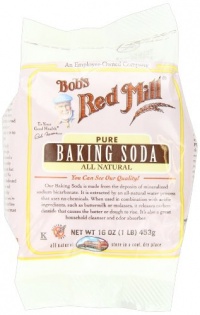 Bob's Red Mill Baking Soda, 16-Ounce (Pack of 4)