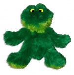 KONG Sitting Frog Dog Toy, Small, Green