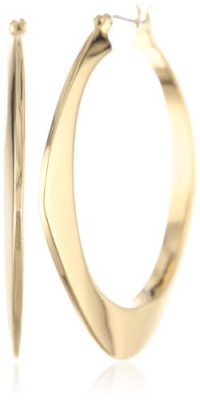 T Tahari  Geometric Hoop Earrings