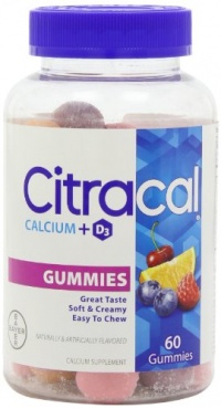 Citracal Calcium Gummies, 60-Count