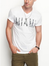 GUESS Men's Short-Sleeve Miami Tee