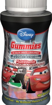 Disney Cars Multi Gummies, 180 Count