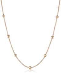 Anne Klein Gold-Tone Mesh Collar Necklace, 16