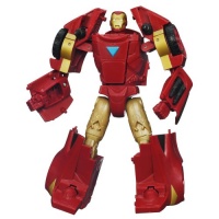 Marvel The Avengers Transformers Mech Machines Concept Series Iron Man to ARC Racer Figure