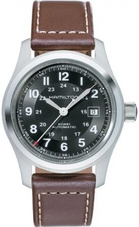 Hamilton Men's H70555533 Khaki Field Black Dial Watch