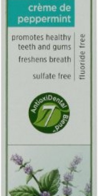 Nature's Gate Natural Toothpaste, Creme de Peppermint, 6-Ounce Tubes (Pack of 6)