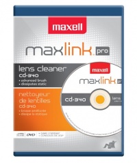 Maxell CD-340 CD Lens Cleaner (190048)