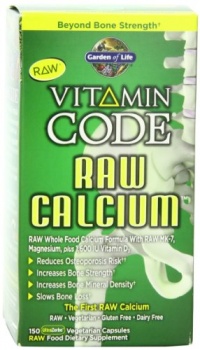 Garden of Life Vitamin Code Raw Calcium Nutritional Supplement, 150 Count