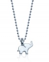 Alex Woo Mini Addition Elephant Chain in Sterling Silver Pendant Necklace , 16