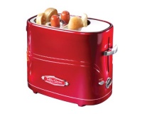 Nostalgia Electrics HDT-600RETRORED Retro Series Pop-Up Hot Dog Toaster