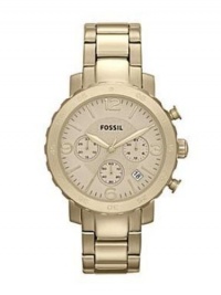 Fossil AM4422 Natalie Stainless Steel Watch Gold-Tone