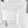 Hudson Park Collection Luxe Ombre Diamond White Standard Pillowsham