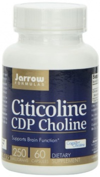 Jarrow Formulas CDP Choline 250mg, 60 Capsules