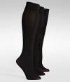 Ralph Lauren women's Opaque Trouser socks black 3pairs