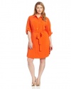 Calvin Klein Women's Plus-Size Shirt Dress