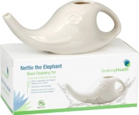 Ceramic Neti Pot | 50% Faster Flow than other Neti Pots | with 'Comfort Spout'