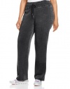 Calvin Klein Performance Women's Plus-Size Distressed Fleece Pant