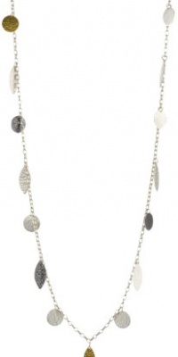 GURHAN Willow Silver with High Karat Gold Accents Dangling Necklace