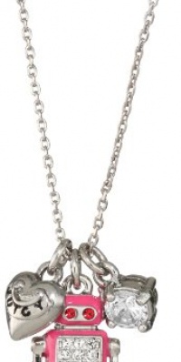 Juicy Couture Robot Mini Critter Pendant Necklace