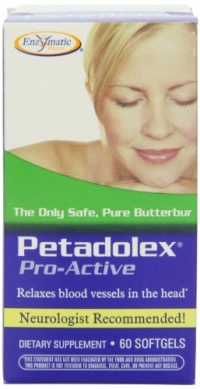 Enzymatic Therapy Petadolex, 60 Softgels