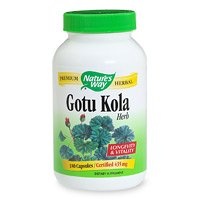 Nature's Way Gotu Kola - 180 Capsules