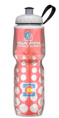 Polar Insulated Water Bottle (24-Ounce, USA Pro Cycling Challenge Red Dot King of the Mountain Jersey)