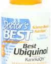 Doctor's Best Best Ubiquinol Featuring Kaneka's Qh (100mg), 60-Count