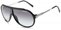 Carrera Endurls Resin Sunglasses,Shiny Black Frame/Gray Shade Lens,one size