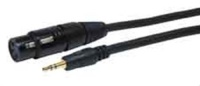 Comprehensive Standard Series XLR Jack to Stereo 3.5mm Mini Plug Audio Cable 6ft