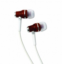 Tribeca Genuine Wood Ear Buds for Kindle Fire, Bubinga