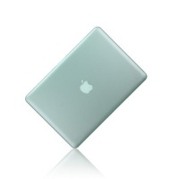 TopCase Rubberized Hard Case Cover for Macbook Pro 15 A1286 -NOT for retina display- with TopCsse Mouse Pad (GREEN)