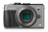 Panasonic Lumix DMC-GX1 16 MP Micro 4/3 Compact System Camera with 3-Inch LCD Touch Screen Body Only (Silver)