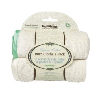 Bumkins Organic Cotton Burp Cloth 2-Pack - Sage