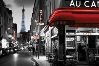 Rue Parisienne Poster Poster Print, 36x24