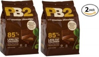 PB2 Chocolate Powdered Peanut Butter - 1LB - 2 Pack