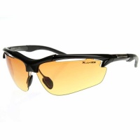 HD X-Loop Sunglasses Wide Half Frame Semi-Rimless Sports Wrap w/ HD Vision Lens