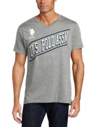 U.S. Polo Assn. Men's Short Sleeve T-Shirt with Diagonal Logo