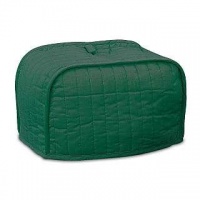 Ritz Quilted Four Slice Toaster Cover, Dark Green