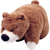 Cuddle Pet Pillow Brown Bear 18