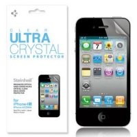 Spigen SGP08309 SGP Steinheil LCD Film Ultra Crystal for iPhone4/4s/CDMA - Skin - Retail Packaging - clear