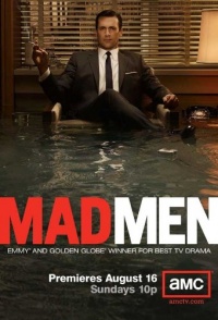 (11x17) Mad Men Don Draper Water TV Poster