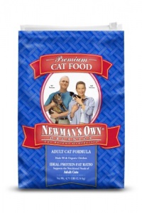 Newman's Own Organics Adult Cat Formula, 4.75-Pound Bag