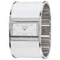 Burberry Women's BU4938 Reversible White Bangle Watch