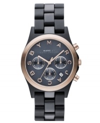 Daring details keep you on trend with this Henry collection watch from Marc by Marc Jacobs.