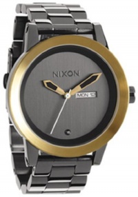 Nixon Spur Watch - Women's Gun N Gold, One Size